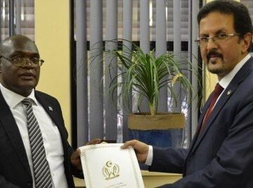 Sahrawi Ambassador Designate presents copy of credentials to the Ministry of Foreign Affairs of Botswana — Sahara Press Service