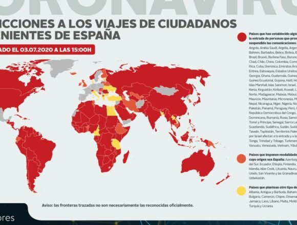 Estos son los países extranjeros a los que se puede viajar desde España – lasexta.com