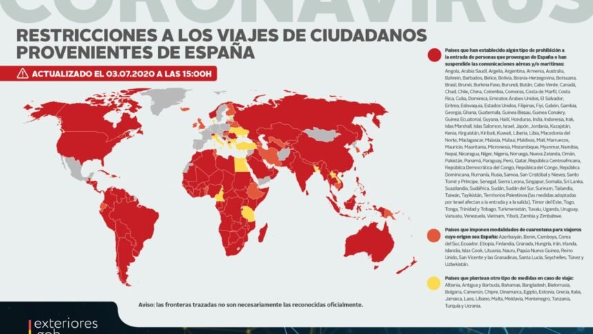 Estos son los países extranjeros a los que se puede viajar desde España – lasexta.com