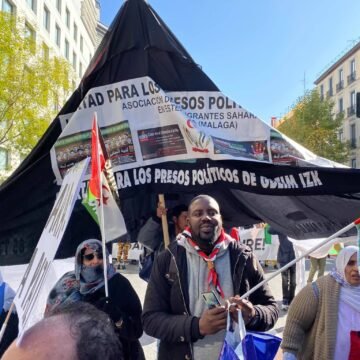 Mensajes políticos en la manifestación saharaui en Madrid 16N-2019 – intervenciones finales