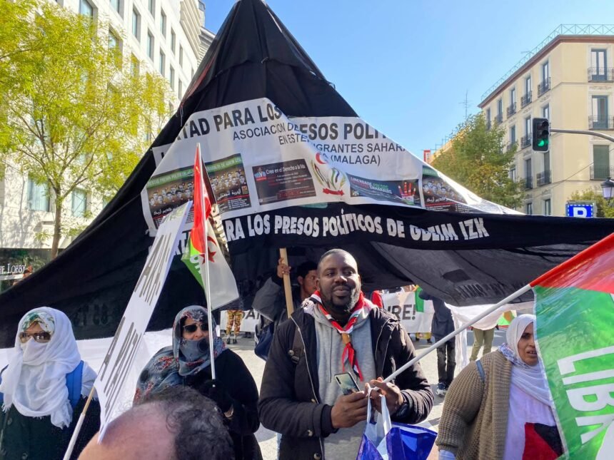 Mensajes políticos en la manifestación saharaui en Madrid 16N-2019 – intervenciones finales