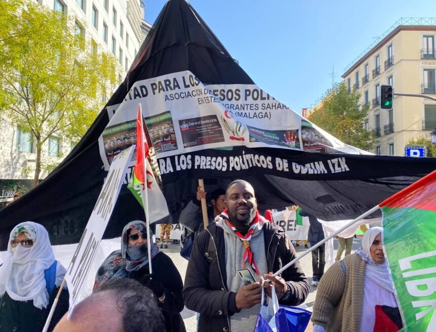 77425594_10218729208374502_7643087817278488576_o-1 Mensajes políticos en la manifestación saharaui en Madrid 16N-2019 – intervenciones finales