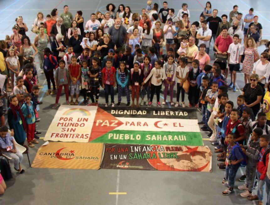 ‘Cantabria por el Sahara’ organiza una concentración en apoyo a los niños de ‘Vacaciones en Paz’ – El Faradio 