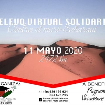 VEOLINARES | Únete al relevo virtual solidario contra el muro saharaui