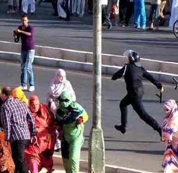 Répression brutale d’une manifestation pacifique des chômeurs sahraouis à El-Ayoun