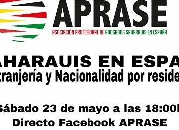 HOY A LAS 18:00h | Abogados saharauis aclaran dudas sobre la tramitación y renovación de documentos en España