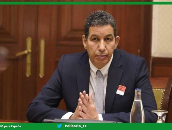 Abdula-Arabi-delegado-del-F-POLISAEIO Frente POLISARIO | Declaración de prensa de Abdulah Arabi con motivo del viaje de Pedro Sánchez a Marruecos