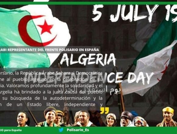 Argelia ¡LA ACTUALIDAD SAHARAUI! – 6/7/2023 – NOTICIAS del Sahara Occidental