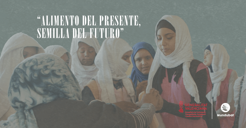 Alimento del presente, semilla del futuro – Mundubat y la Media Luna Roja Saharaui (MLRS), con el apoyo financiero de la Generalitat Valenciana