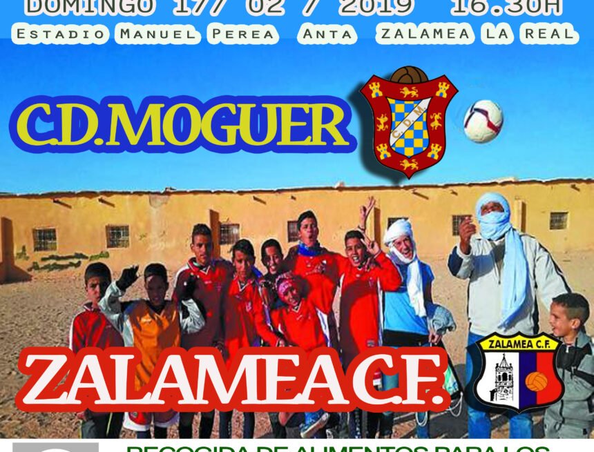 Recogida de alimentos para el pueblo saharaui en el Zalamea-Moguer