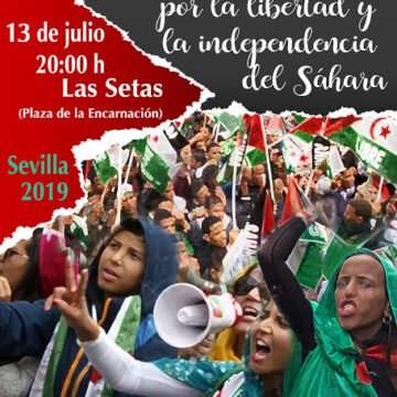 Sahara Sevilla: MARCHA POR LA PAZ 2019 SÁBADO 13 DE JULIO