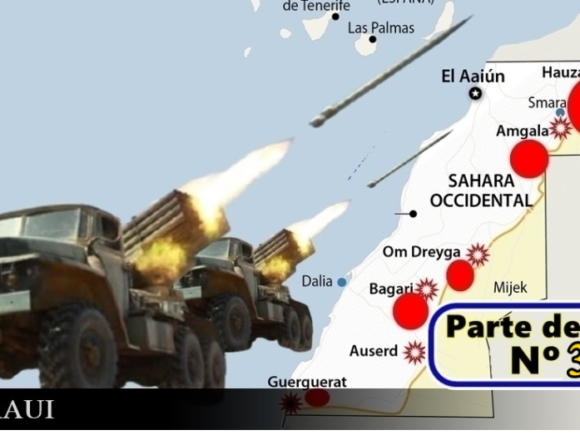 GUERRA EN EL SAHARA | Parte de Guerra Nº 349