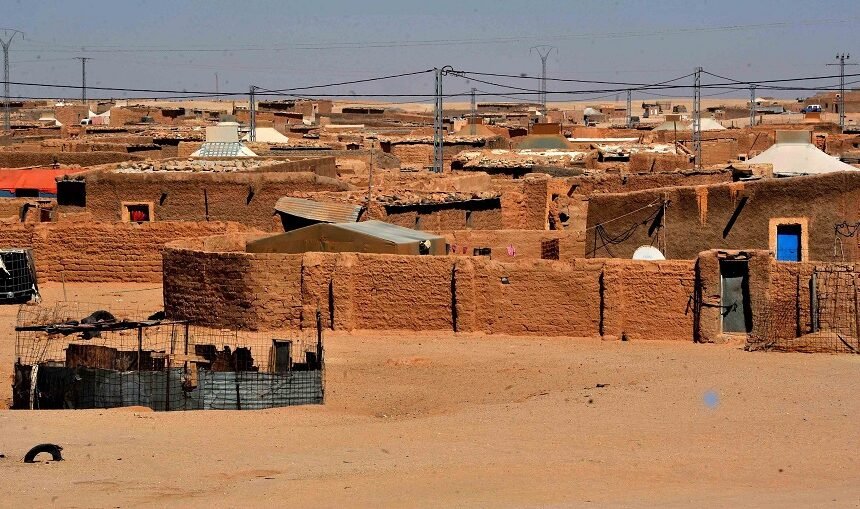 Camp-de-rC3A9fugiC3A9s-sahraouis-de-Smara-Tindouf.-New-Press Bouhubeini destaca la solidaridad «ejemplar» de Argelia con los refugiados saharauis en plena crisis de Covid-19