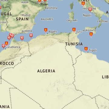 Exteriores de España eliminó la línea que marca el límite entre el Sáhara Occidental y Marruecos