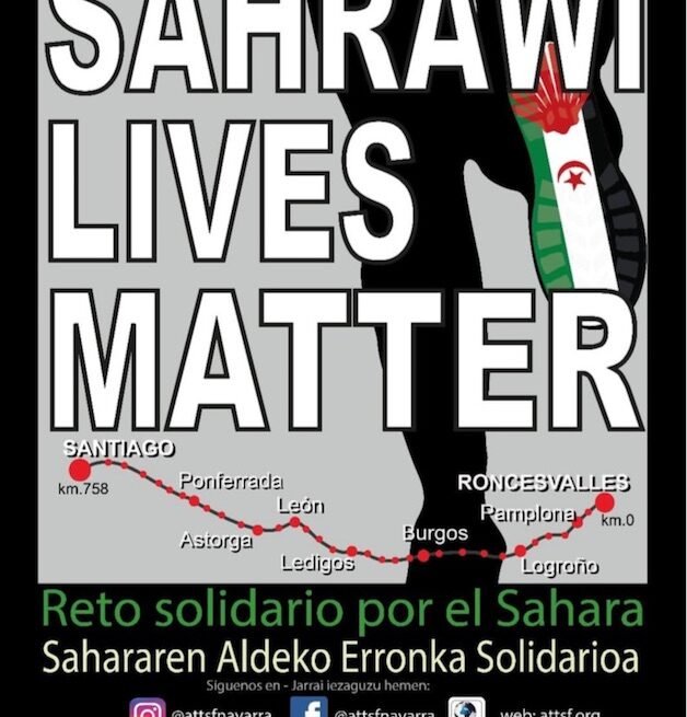 Un voluntario convierte 758 kilómetros del Camino de Santiago en un testimonio del pueblo saharaui – 20minutos