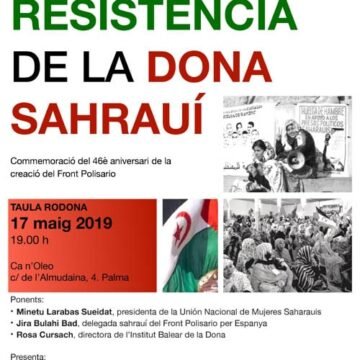 Mesa Redonda “La resistencia de la Mujer Saharauí” – CEAS-Sahara