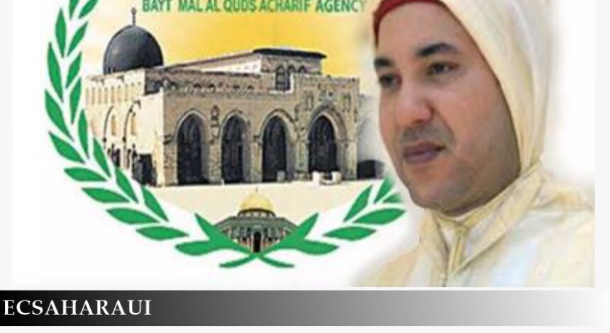 ¿Y donde está el presidente del Comité Al-Quds, el rey de Marruecos, autoproclamado responsable de velar por los lugares sagrados musulmanes de Jerusalem – القـُدْس (Al-Quds)?