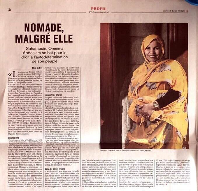 Nomade, malgré elle | L’Evénement syndical