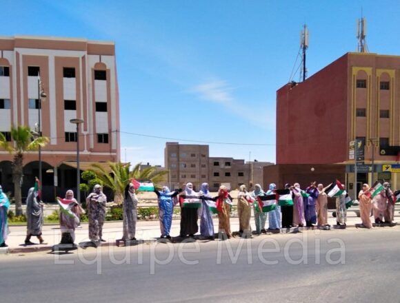 Equipe Media: Hoy 18 de junio de 2019 se llevó a cabo una manifestación en El Aaiún ocupado, organizada por varias mujeres para conmemorar el levantamiento de 1970 en Zemla