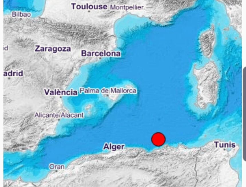D_WVeqDXUAAqNAn Terremoto de 4.0 sacude la costa norte de Argelia