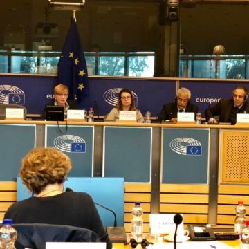 Bruselas: delegación del Polisario con el grupo GUE del Parlamento Europeo para hablar del #SaharaOccidental y la sentencia del #TJUE