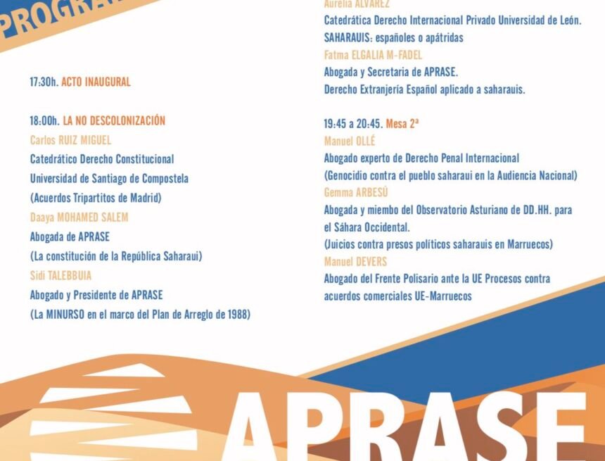 Mañana 14-11 en @Abogacia_es análisis de las consecuencias jurídicas de la NO DESCOLONIZACIÓN del #Sahara_occidental