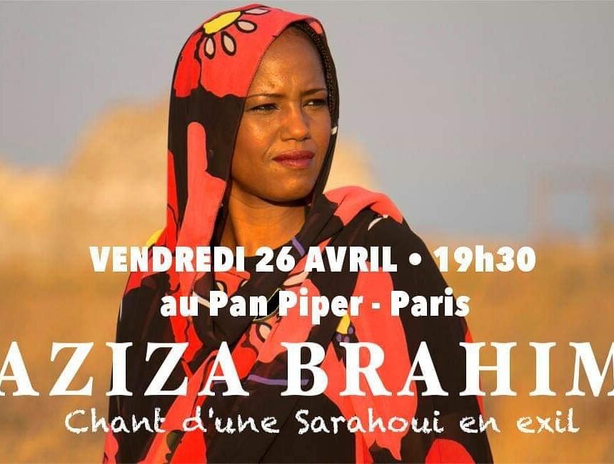 Nous sommes heureux de vous annoncer la reprogrammation du concert d’AZIZA BRAHIM le Vendredi 26 Avril 2019 au PAN PIPER – Paris