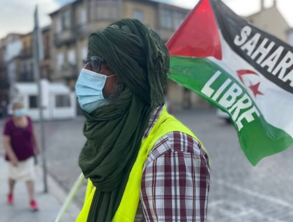 Una gran marcha por la libertad del pueblo saharaui recorrió toda España a pie para llegar mañana viernes a  Madrid