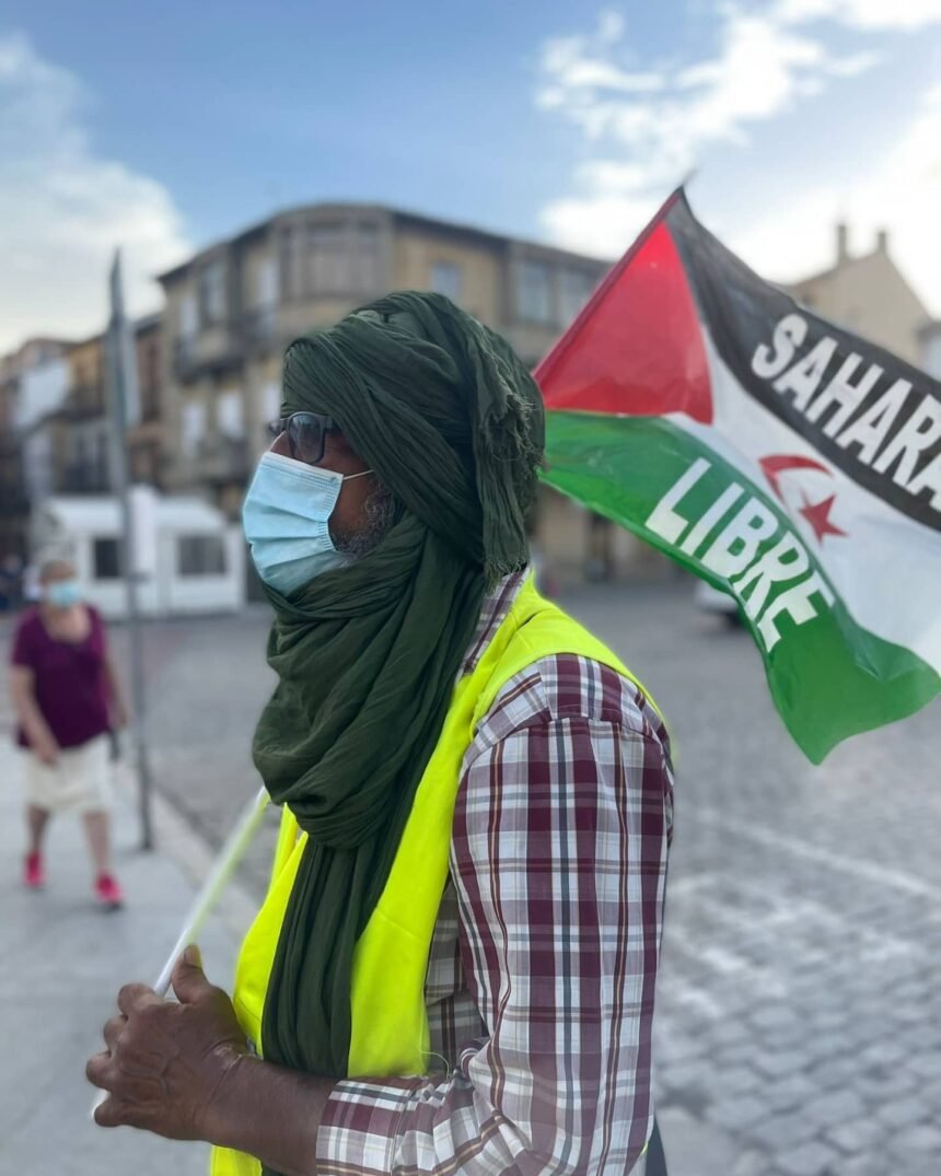 Una gran marcha por la libertad del pueblo saharaui recorrió toda España a pie para llegar mañana viernes a  Madrid