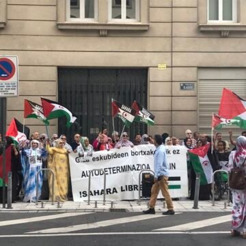 Vitoria-Gasteiz: Denunciamos la brutal represión contra la población saharaui en el Sahara Occidental ocupado