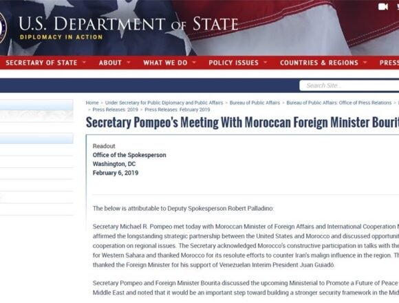 Marruecos fracasa en su relación con la Administración de Donald Trump por el Sahara Occidental | DIARIO LA REALIDAD SAHARAUI