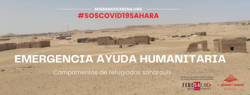 Emergencia por COVID-19: Ayuda Humanitaria Campos de Personas Refugiadas Saharauis – FEDESAEX