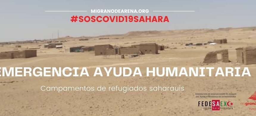 Emergencia por COVID-19: Ayuda Humanitaria Campos de Personas Refugiadas Saharauis – FEDESAEX