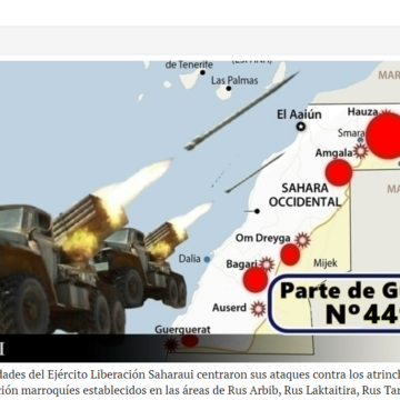 GUERRA EN EL SAHARA | Parte de Guerra Nº 449