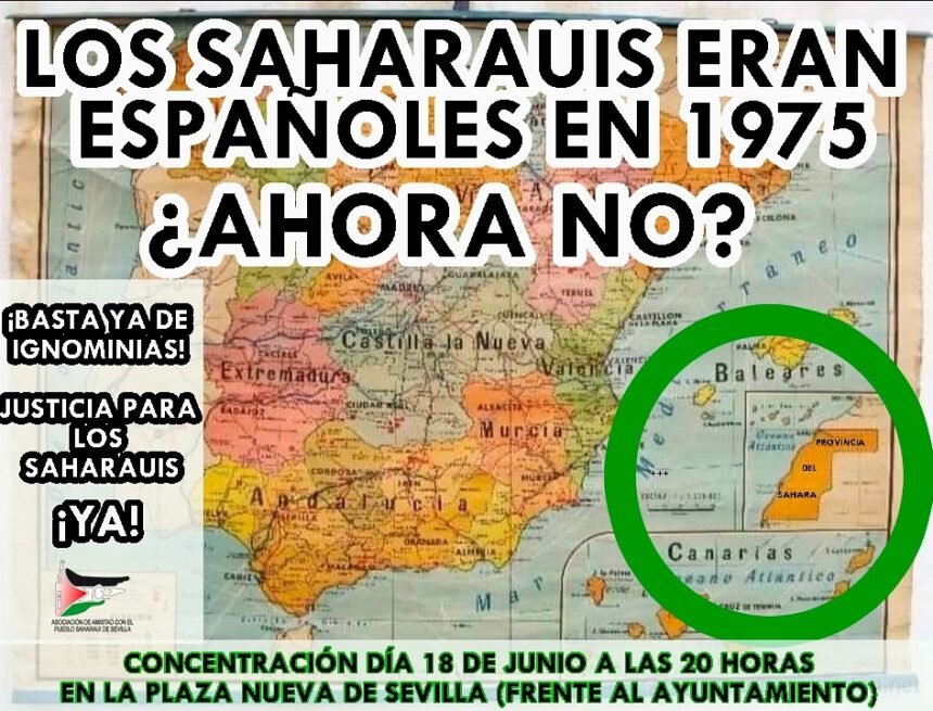 EanuVWNXsAAw7w3 Sahara Sevilla | LOS SAHARAUIS ERAN ESPAÑOLES EN 1975 ¿AHORA NO?