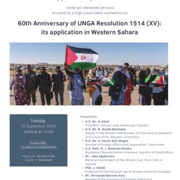 «El Grupo de Ginebra» de apoyo al pueblo saharaui pide intervención de la ONU ante el aumento de violaciones de DD.HH en el Sáhara ocupado