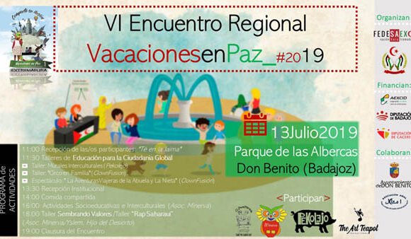 Extremadura: Encuentro Vacaciones en Paz 2019: «el Sahara en nuestros pueblos” – CEAS-Sahara