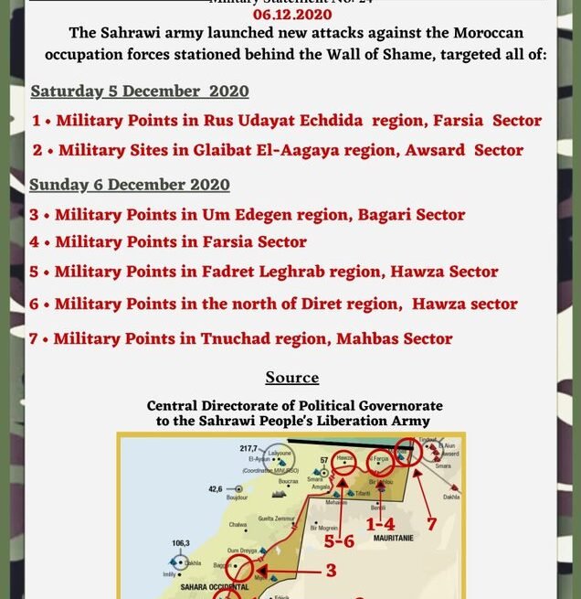 ¡ÚLTIMAS noticias – Sahara Occidental! | 6 de diciembre de 2020