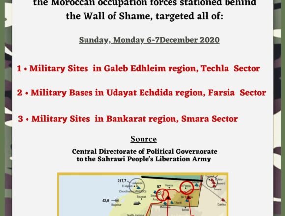 ¡ÚLTIMAS noticias – Sahara Occidental! | 7 de diciembre de 2020