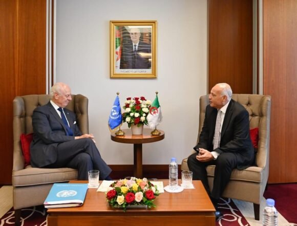 F56qjJXXsAAwNyb Enviado de ONU para Sáhara Occidental se reúne con ministro de Exteriores argelino