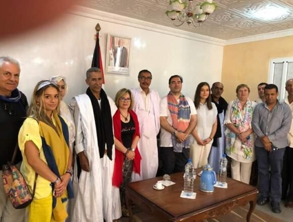 El Presidente del Consejo Nacional Saharaui recibe a una delegación parlamentaria procedente de Galicia — ECSAHARAUI