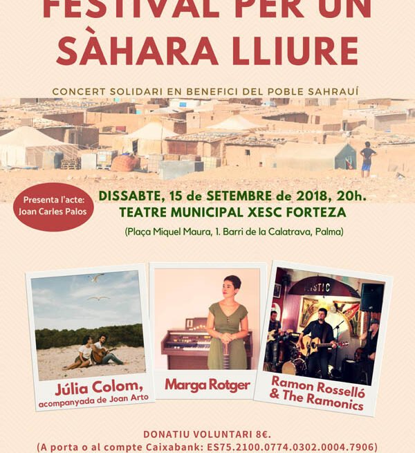 FESTIVAL_SAHARA_LLIURE-min Baleares: Festival por un Sahara Libre – CEAS-Sahara