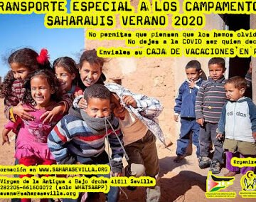 Sahara Sevilla: TRANSPORTE ESPECIAL A LOS CAMPAMENTOS SAHARAUIS VERANO 2020