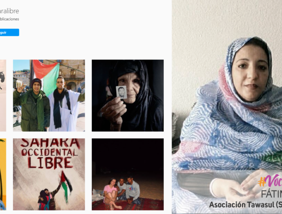 Fátima El Ghalia: “Tengo amistades a las que les han bloqueado el Facebook para que no divulguen la causa saharaui” – Mundubat