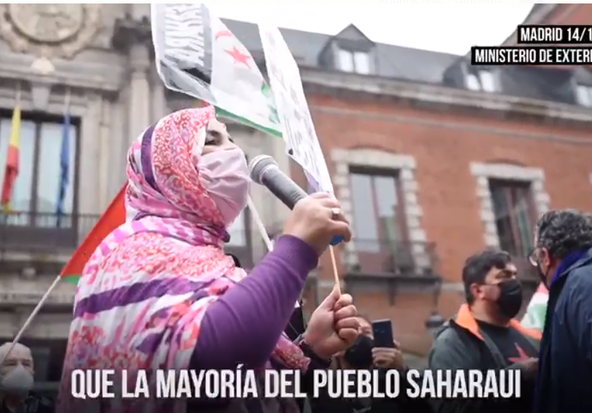 ?? MANIFESTACIONES EN APOYO AL PUEBLO SAHARAUI ??