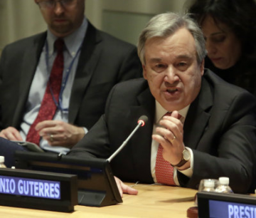 António Guterres exige acelerar la descolonización del mundo en plena campaña por revalidar el cargo