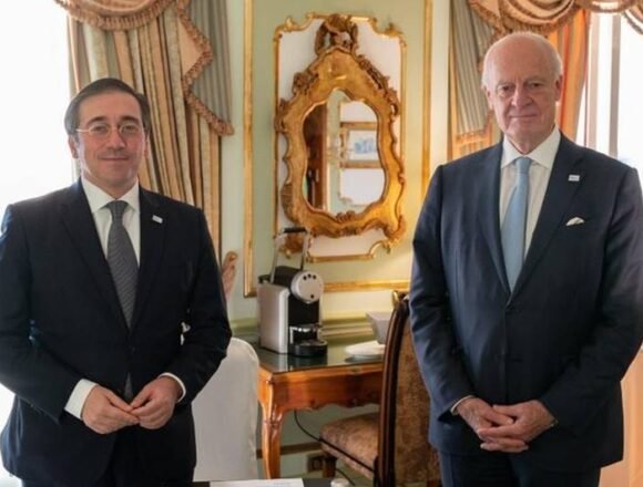 Albares recibe al enviado de la ONU para el Sáhara tras insistir en una solución política para el conflicto