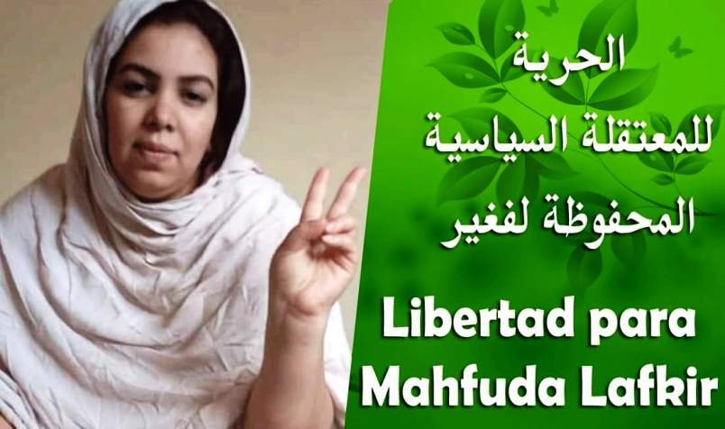 ESTEPONA: concentración pacífica por la libertad de la compañera Mahfuda Lafkir -19N
