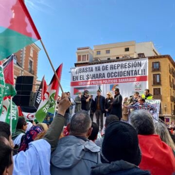 Vídeos de distintos momentos de la manifestación saharaui en Madrid del 16N-2019… ¡te emocionarán!