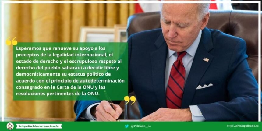 Mas de 150 diputados de España reclaman a Biden anular “la decisión unilateral” de Trump en el Sahara Occidental – Delegación del Frente Polisario para España